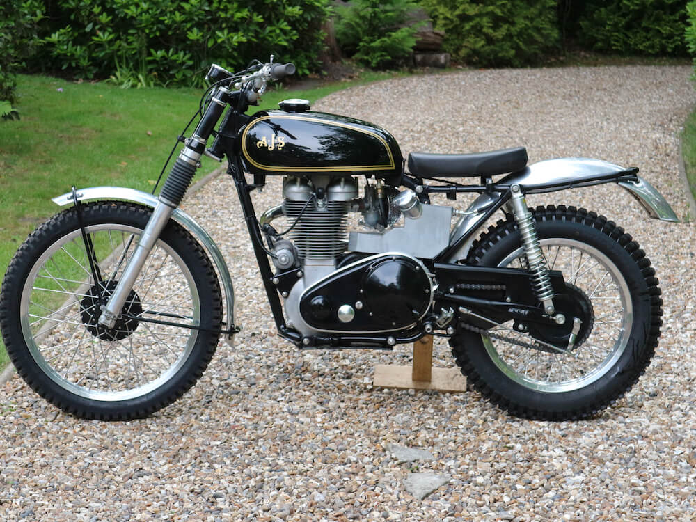 Ajs 2025 trials bike