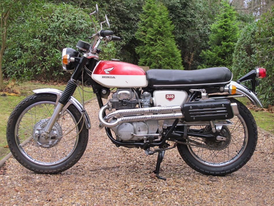 1968 honda hot sale 350 scrambler