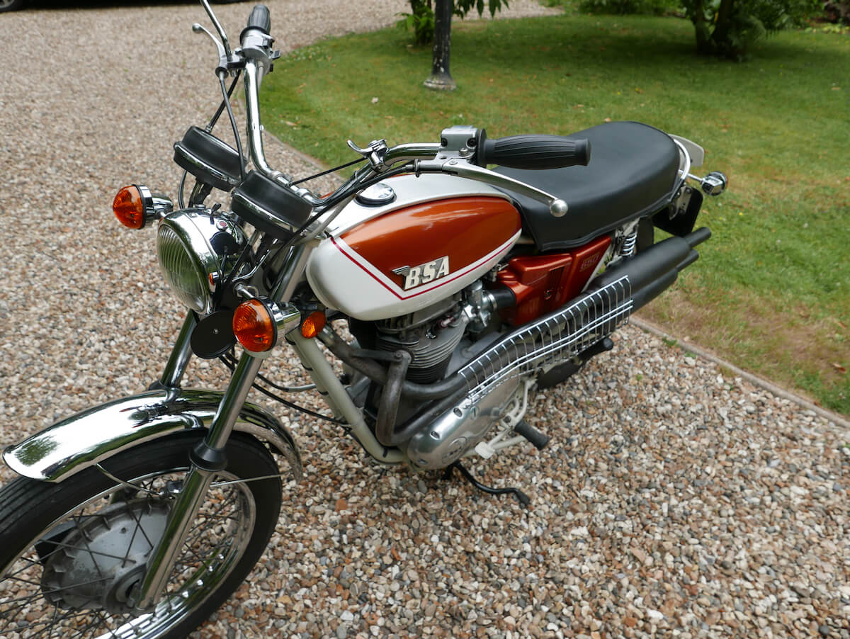 1971 bsa deals firebird scrambler